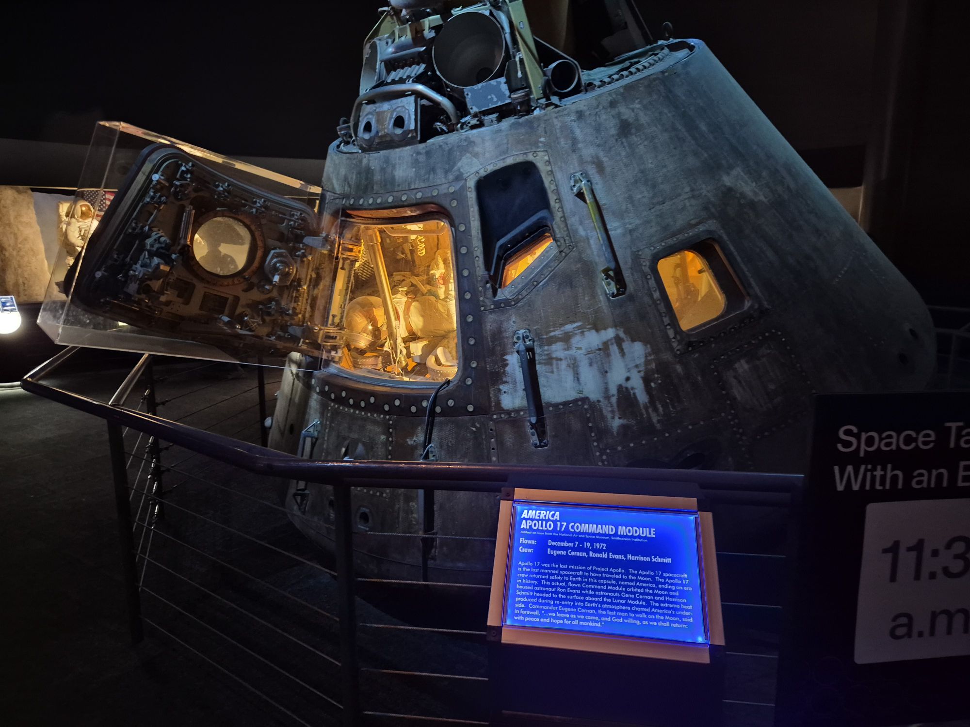 Űrközpont – központi kiállítás 3.